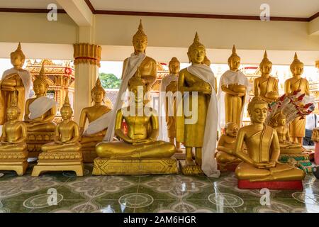 Pha That Luang in Vientiane, Laos Stockfoto