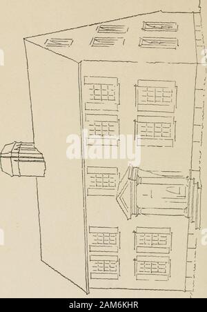 Cyclopedia von Architektur, Tischlerei und Gebäude: Ein allgemeines Nachschlagewerk. L. Stockfoto