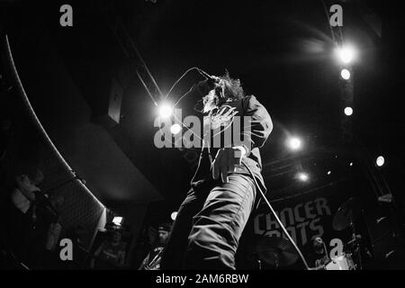 Krebs Fledermäuse - Newcastle O2 Academy Januar 2016 Stockfoto