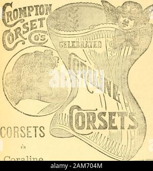 Le quincaillier (Juin 1888 - Aout 1889). warnen Mm La Cromptor Korsett Co,. uoraime?. Ls-en I; oi allue sind aujourdlml les plus BTJous les autre? .. .. I u ... ,. R, Witz 1 Cf illSO. f^Mont lottpntmn onr La f^r 4% Stockfoto
