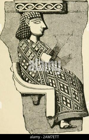 Die sieben großen Monarchien der alten östlichen Welt: oder, Der Geschichte, Geographie und Antiquitäten, Chaldäa, Assyrien, Babylonien, Medien, Persien, Parthien, und Sassanian oder Neue persischen Reiches. Neugierig Modus Der airaiigingthe Haar (Koyunjik). Abb. 3. Stockfoto