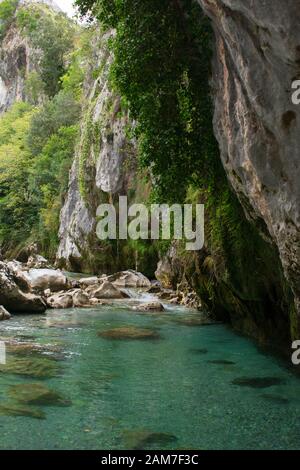 Fluss, Wasser und Felsen Stockfoto