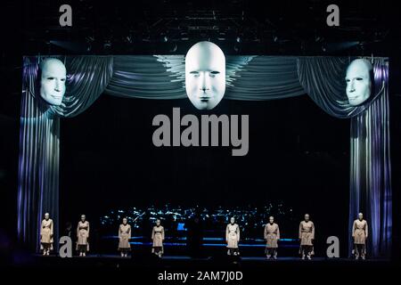 Assago Mailand Italien 11. Januar 2020 Ludovico Einaudi Live at Teatro Dal Verme © Roberto Finizio / alamy Stockfoto