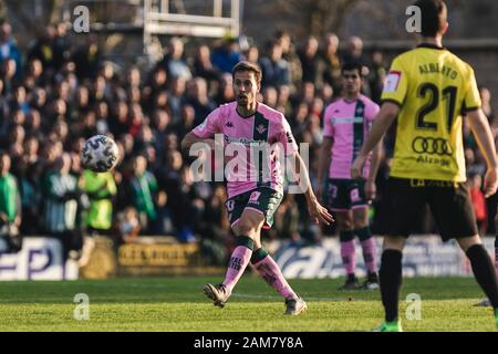 Palma de Mallorca, Spanien. 11 Jan, 2019. SERGIO CANALES (10) Überschreiten die Kugel während der Copa del Rey Match zwischen Palma de Mallorca und Real Betis im La Florida Stadion Quelle: Edu Del Fresno/ZUMA Draht/Alamy leben Nachrichten Stockfoto