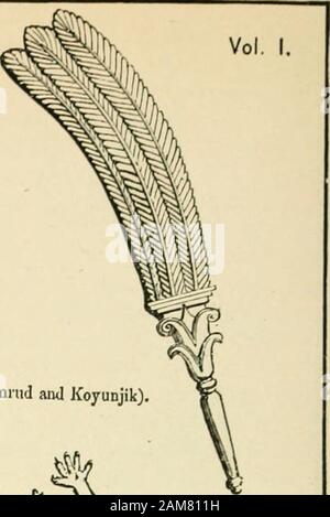 Die sieben großen Monarchien der alten östlichen Welt: oder, Der Geschichte, Geographie und Antiquitäten, Chaldäa, Assyrien, Babylonien, Medien, Persien, Parthien, und Sassanian oder Neue persischen Reiches. Fnns oder ffy-flappen (KoyunjikJFig Nimnid anJ. 2.. Stockfoto