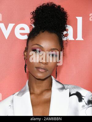 Januar 2020 - Pasadena, Kalifornien - Yaya DaCosta. NBCUniversal Winter Press Tour 2020 im Langham Huntington Hotel. Fotowredit: Birdie Thompson/AdMedia/MediaPunch Stockfoto