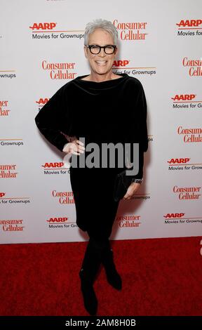 Beverly HILLS, KALIFORNIEN - 11. JANUAR: Jamie Lee Curtis besucht AARP The Magazine's 19th Annual Movies For Grownups Awards in Beverly Wilshire, EINEM Four Seasons Hotel am 11. Januar 2020 in Beverly Hills, Kalifornien. Foto: Crash/imageSPACE/MediaPunch Stockfoto