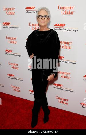 Beverly HILLS, CA - 11. JANUAR: Jamie Lee Curtis besucht AARP The Magazine's 19th Annual Movies For Grownups Awards in der Beverly Wilshire am 11. Januar 2020 in Beverly Hills, Kalifornien. Foto: Crash/imageSPACE/MediaPunch Stockfoto