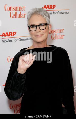 Beverly HILLS, CA - 11. JANUAR: Jamie Lee Curtis besucht AARP The Magazine's 19th Annual Movies For Grownups Awards in der Beverly Wilshire am 11. Januar 2020 in Beverly Hills, Kalifornien. Foto: Crash/imageSPACE/MediaPunch Stockfoto