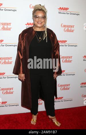 11. Januar 2020, Beverly Hills, CA, USA: Los ANGELES - 11. JANUAR: Kasi Lemmons bei den AARP-Filmen für Grownups 2020 im Beverly Wilshire Hotel am 11. Januar 2020 in Beverly Hills, CA (Credit Image: © Kay Blake/ZUMA Wire) Stockfoto