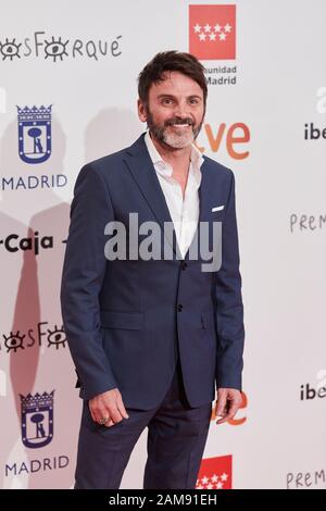 Fernando Tejero nimmt an den XXV Forque Awards im Palacio Municipal de Congressos in Madrid Teil. Stockfoto