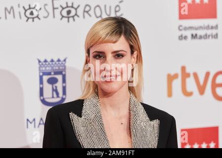 Natalia de Molina nimmt an den XXV Forque Awards im Palacio Municipal de Congressos in Madrid. Stockfoto