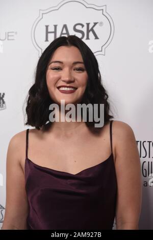 Los Angeles, USA. Januar 2020. ISA Briones bei den 7. Jährlichen Make-Up Artists & Hair Stylisten Guild Awards im Novo at LA Live in Downtown Los Angeles, CA am 11. Januar 2020. Foto: Annie Lesser/imageSPACE Credit: Imagespace/Alamy Live News Stockfoto
