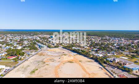 Panama City Luftbild des Stadtbildes, Florida, USA Stockfoto