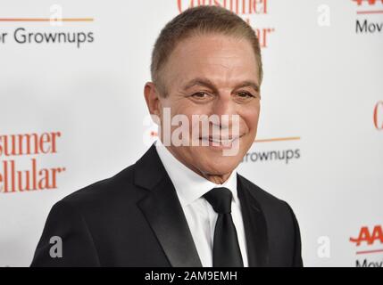 Los Angeles, USA. Januar 2020. Tony Danza kommt an der AARP The Magazine zu den 19. Annual Movies For Grownups Awards, die am Samstag, 11. Januar 2020, im Beverly Wilshire, Four Seasons Hotel in Beverly Hills, CA abgehalten werden. (Foto Von Sthanlee B. Mirador/Sipa USA) Kredit: SIPA USA/Alamy Live News Stockfoto