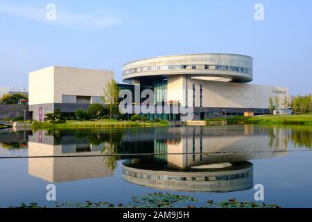 Hunan, Changsha-08 SEP 2019:Li Zijian Art Museum Gebäude in hunan changsha Stockfoto