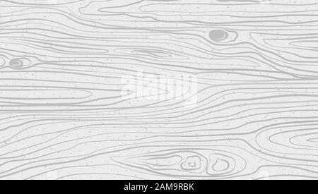 Weiße horizontale Holz schneiden, Schneidebrett, Tisch oder Boden. Holz Textur. Vector Illustration Stock Vektor