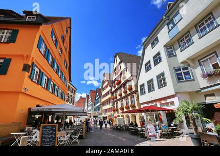 Biberach an der Riß Deutschland - 08 11 2016: Biberach an der Riß ist eine Stadt Deutschland mit vielen historischen Sehenswürdigkeiten Stockfoto