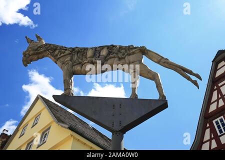 Biberach an der Riß Deutschland - 08 11 2016: Biberach an der Riß ist eine Stadt Deutschland mit vielen historischen Sehenswürdigkeiten Stockfoto