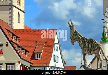 Biberach an der Riß Deutschland - 08 11 2016: Biberach an der Riß ist eine Stadt Deutschland mit vielen historischen Sehenswürdigkeiten Stockfoto