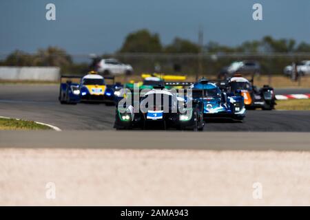 Tailem Bend, Australien. .12. Januar 2020 The Bend Motosport Park, Tailem Bend, South Australia, Australien; Asian Le Mans, 4 Stunden Bend, Renntag; Start des Rennens - redaktionelle Nutzung Credit: Action Plus Sports Images/Alamy Live News Stockfoto