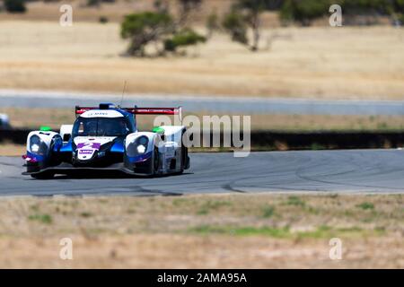 Tailem Bend, Australien. .12. Januar 2020 The Bend Motosport Park, Tailem Bend, South Australia, Australien; Asian Le Mans, 4 Stunden Bend, Race Day; The Number 2 Nielsen Racing LMP3 Driven by Tony Wells, Colin Noble, während des Rennens - Editorial Use Credit: Action Plus Sports Images/Alamy Live News Stockfoto