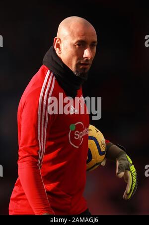 Watford-Torhüter Heurelho Gomes während des Premier-League-Spiels im Vitality Stadium, Bournemouth. Stockfoto