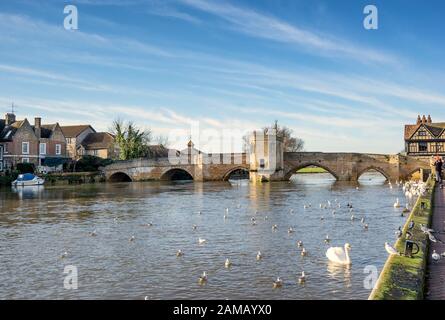 ST Ives in der Grafschaft Cambridgeshire England Stockfoto