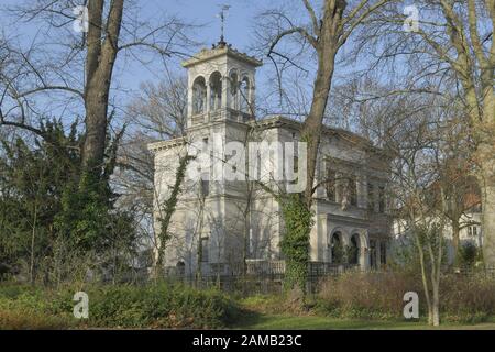 Villa Wild, Am Sandwerder, Wannsee, Steglitz-Zehlendorf, Berlin, Deutschland Stockfoto