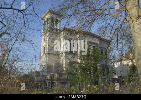 Villa Wild, Am Sandwerder, Wannsee, Steglitz-Zehlendorf, Berlin, Deutschland Stockfoto