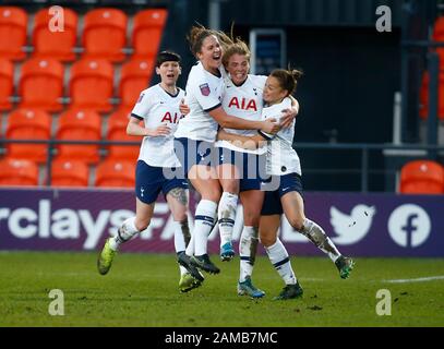 London, Großbritannien. Januar 2020. London, ENGLAND - 12. Januar: Während Barclays FA Women's Super League zwischen Tottenham Hotspur und West Ham United im Hive Stadium, London, Großbritannien am 12. Januar 2020 Credit: Action Foto Sport/Alamy Live News Stockfoto