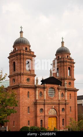 Basilika von Saint Lawrence in der Innenstadt von Asheville NC Stockfoto