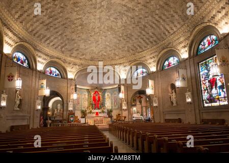 Basilika von Saint Lawrence in der Innenstadt von Asheville NC Stockfoto