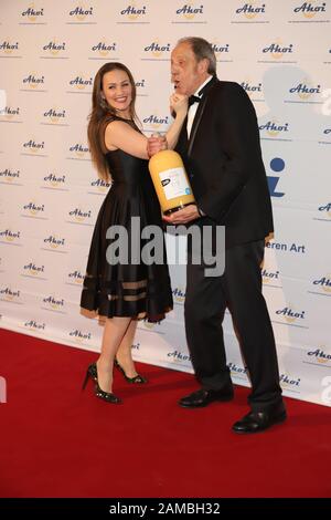 INA Menzer, Rolf Rollo Fuhrmann, AHOI! Neujahrsempfang, Hyperion Hotel, Hamburg, 11.01.2020 Stockfoto