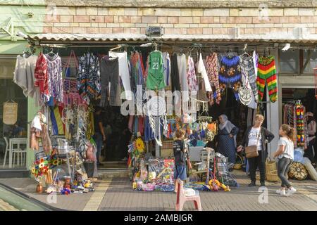 Ramschladen, Wochenmarkt, Drusendorf Daliyat al-Karmel, Karmelgebierge, Israel Stockfoto