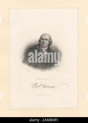 Robt (Robert) Morris EM3063; Robt [Robert] Morris. Stockfoto