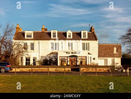 Das Mallard Hotel, Gullane, East Lothian, Schottland, Großbritannien. Stockfoto