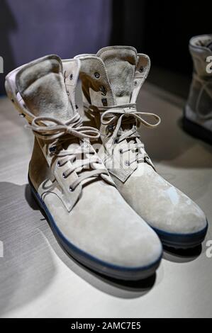 Mailand, Italien. Januar 2020. Milan, Milan Fashion Week, Man Fall Winter 2020/2021. Milan Herren Mode Herbst Winter 2020/21. Präsentation von Tod's Pictured: Model Credit: Independent Photo Agency/Alamy Live News Stockfoto