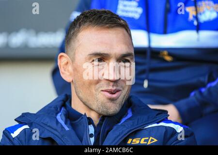 Januar 2020, Headingley Carnegie Stadium, Leeds, England; Jamie Jones-Buchanan, Rob Burrow Testimonial, Leeds Rhinos gegen Bradford Bulls: Kevin Sinfield von Leeds Rhinos Credit: Mark Cosgrove/News Images Stockfoto