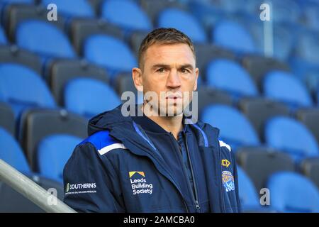 Januar 2020, Headingley Carnegie Stadium, Leeds, England; Jamie Jones-Buchanan, Rob Burrow Testimonial, Leeds Rhinos gegen Bradford Bulls: Kevin Sinfield von Leeds Rhinos Credit: Mark Cosgrove/News Images Stockfoto