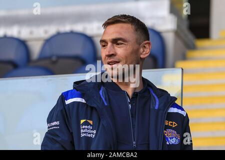 Januar 2020, Headingley Carnegie Stadium, Leeds, England; Jamie Jones-Buchanan, Rob Burrow Testimonial, Leeds Rhinos gegen Bradford Bulls: Kevin Sinfield von Leeds Rhinos Credit: Mark Cosgrove/News Images Stockfoto