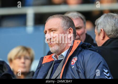 Januar 2020, Headingley Carnegie Stadium, Leeds, England; Jamie Jones-Buchanan, Rob Burrow Testimonial, Leeds Rhinos / Bradford Bulls: Ralph Rimmer ist anwesend Credit: Mark Cosgrove / News Images Stockfoto