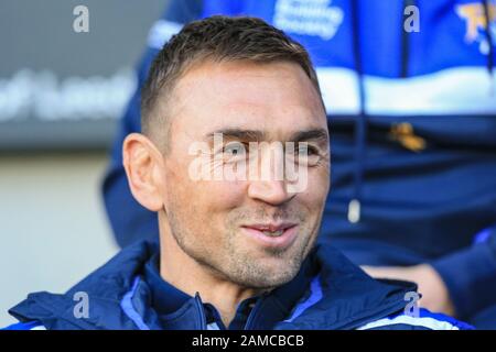 Januar 2020, Headingley Carnegie Stadium, Leeds, England; Jamie Jones-Buchanan, Rob Burrow Testimonial, Leeds Rhinos gegen Bradford Bulls: Kevin Sinfield von Leeds Rhinos Credit: Mark Cosgrove/News Images Stockfoto