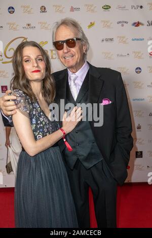 Reiner Schoene mit Ehefrau Anja Schoene, beim 120. Presseball Berlin im Maritim Hotel. Berlin, 11.01.2020 Stockfoto