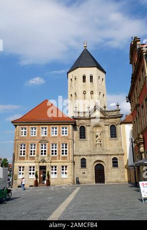 Gaukirche St. Ulrich, Paderborn, Nordrhein-Westfalen, Deutschland Stockfoto