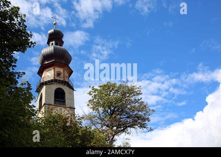 Rainkirche, St. Katharina auf dem Regen, Bruneck, Südtirol, Italien Stockfoto