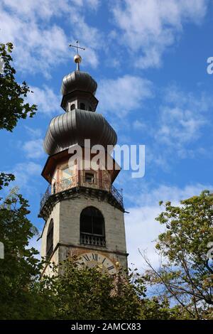 Rainkirche, St. Katharina auf dem Regen, Bruneck, Südtirol, Italien Stockfoto