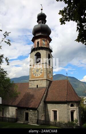 Rainkirche, St. Katharina auf dem Regen, Bruneck, Südtirol, Italien Stockfoto