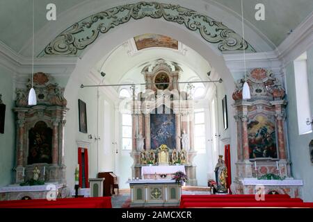 Rainkirche, St. Katharina auf dem Regen, Bruneck, Südtirol, Italien Stockfoto