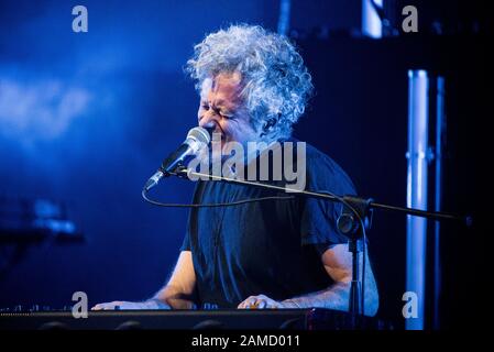 Torino, Italien. Januar 2020. Niccolò Fabi trat am 12. Januar 2020 im italienischen Turin am Theater Colosseo auf. (Foto von Alessandro Bosio/Pacific Press) Credit: Pacific Press Agency/Alamy Live News Stockfoto